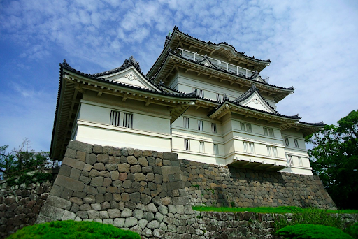 The Odawara Castle in the day